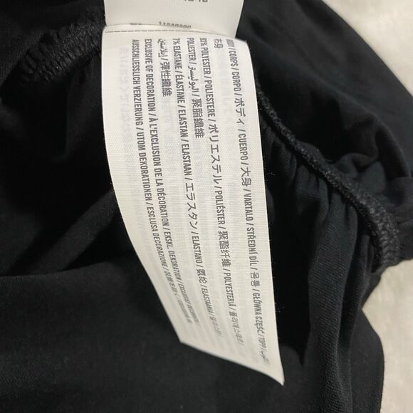 Abercrombie & Fitch YPB PowerSoft Black Muscle Tank Rouched Sides Women's XXL - Picture 5 of 9